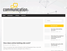 Tablet Screenshot of communicationdisorders.net